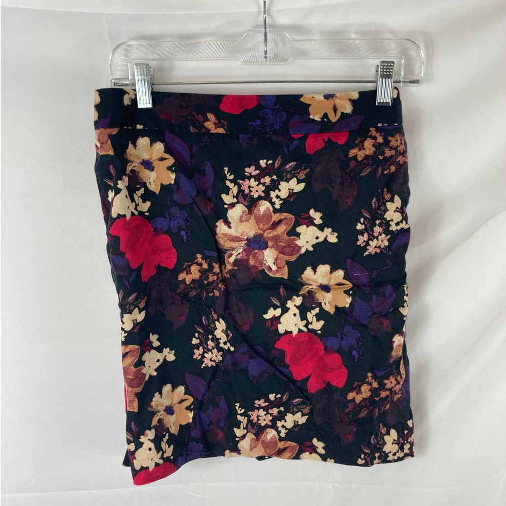 Ann Taylor LOFT Floral Pencil Skirt 4P